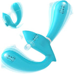 Double Dildo Lesbian Sex Toys, Strapless Strap-On Double Ended Sided Dildo With 10X10X10 Vibrations, Vibrating Strapon G Spot Wearable Vibrator Silicone Anal Plug, Adult Sex Toys For Women Couples