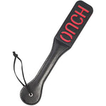 Ouch Slapper Spanking Paddles For Adults, 12.8Inch Faux Leather Paddle For Bdsm Sex Play