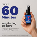 Desire Lock Delay Spray For Men - Doctor Recommended Formula Male Desensitizing Spray - Last Longer In Bed - Premature Climax Controller - 240 Sprays In Delay Sprayer For Long Last Men - 30 Ml