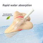 8 Pack Absorbent Drying Sticks, Reusable Dry Rods for Doll & Male Toy Holes
