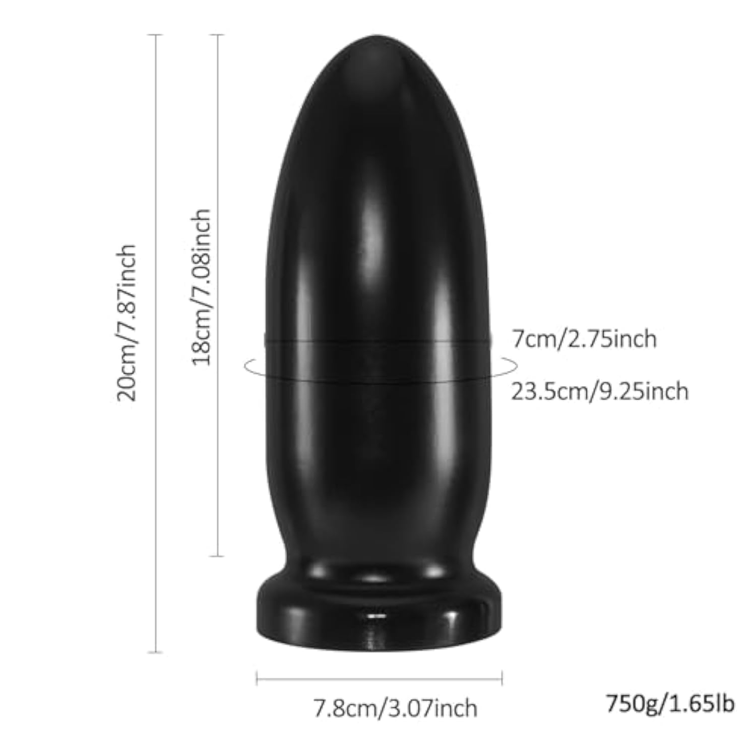 Super Long Colorful Dragon Butt Plug,19.3