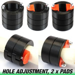 Adjustable Cbt Ranger-Max Ring Set For Scrotum And Testicles By – Modular Male Erotic Toy With Stackable Half-Rims, Spacers, And Tightening Kit – Made In The European Union