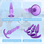 6Pcs Anal Plug Toys For Men Women Adult Products Butt Plugs Training Set For Beginners Advanced Users Sex Toys