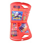 Marvel Spider-Man 40 Pc Art Set for Kids with Coloring Tools, Stickers & Art Pad