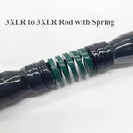 3Xlr To 3Xlr Connetor With Spring Extension Rod Sex Machine Device Attachements 3Xlr Adapter For 3Xlr Dildo Masturbator