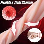 Male Sex Toys Fleshlight Vibrating Masturbator,Male Masturbator Automatic Pocket Pussy With Lcd Display & Lifelike Vagina Powerful 9 Vibration & 5 Suction Modes, Mens Vibrator For Sex Blowjob Pleasure