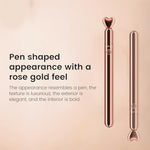 Mini Bullet Vibrator, Female Pleasure Massage Pen Nipple Clitoral Stimulator Wand Mini Dildo G-Spot Bullet Vibrator,10 Frequency Powerful, Adult Sex Toys& Games For Women And Couples(Gold)