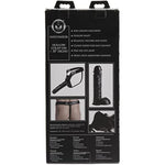 Infiltrator Hollow Strap-On, 10 Inch Dildo, Black (Af233)