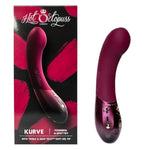 Kurve – Premium G-Spot Vibrator & Wand Massager For Women | Dual-Motors Treble & Bass Tech | 25 Speeds & 5 Patterns, Rechargeable, Waterproof & Quiet | Soft Gel Tip For Stress-Relief