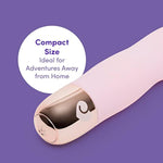 Pink Frolic 10 Function G-Spot Vibrator - Smooth Silicone - Beginners Friendly