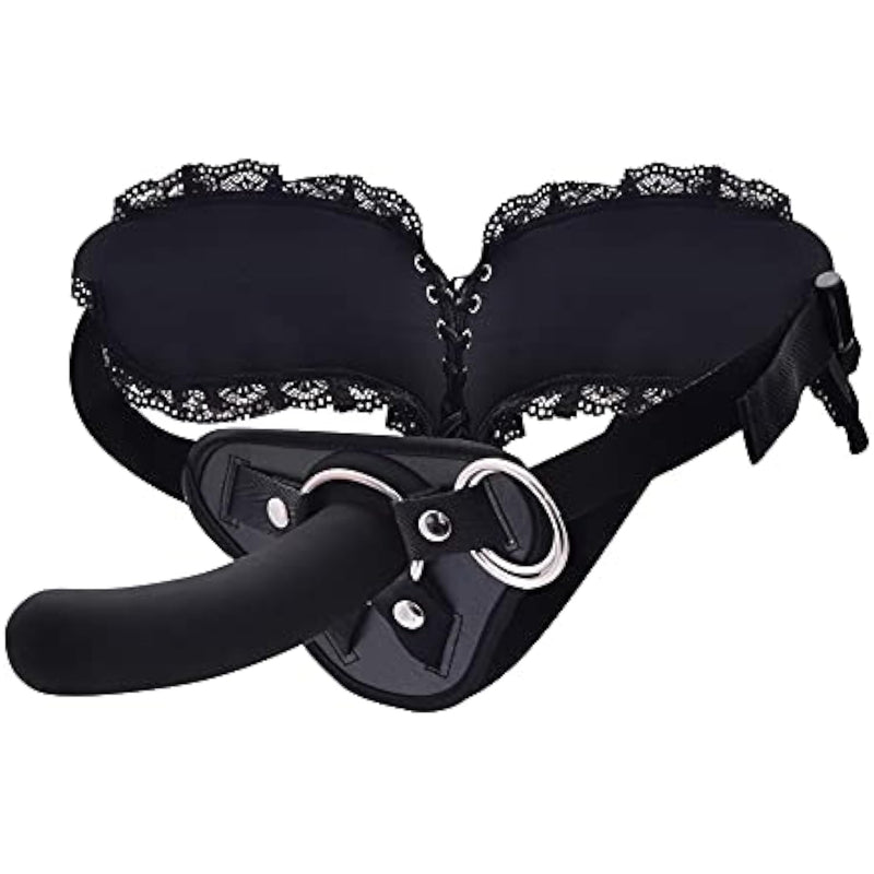 Sex Toys Strap On Dildo Wearable Dildos For Lesbian, Adjustable Strap On Simulated Silicone Dildo, G Spot Anal Stimulator Adult Sex Toy, Couple Sex Toys
