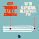 Trojan Bareskin Thin Premium Lubricated Condoms - 24 Count & Bareskin Condoms, Everythin Variety Pack, 10 Count