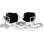 Penis Weight Ball With Sexy Handcuffs Stretcher Testicles Bondage Restraints Gear & Accessories Bdsm Bondage Sex Toys For Man, For Couples Cosplay (Medium)