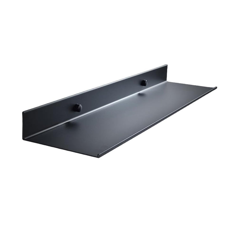 Floating Shelves Black,Metal Wall Shelf,12" Display Shelves For Wall Storage,E