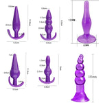 17Pcs Anal Beads Butt Plug Flexible Anal Sex Toys