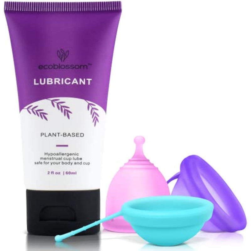 Water Based Lube – Personal Lubricant For Toy, Period Cup, Disc, Or Applicator – Natural Gel (2Oz/60Ml)