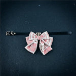 Anal Plug With Traction Sex Toys Bdsm Leather Choker Collar For Women Jeweled Butt Plug For Anal Dilation Training Restraints Set (4Cm)