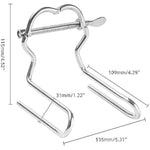 Anal Plug Adjustable Stainless Steel Material Sex Toys Butt Plug Play