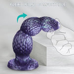 8.4" Monster Knot Dildo - Big Dragon Fantasy Dildo With 3 Dog Knots, Giant Anal Dildo With Strong Suction Cup, Thick G-Spot Stimulation Dildo For Men And Women