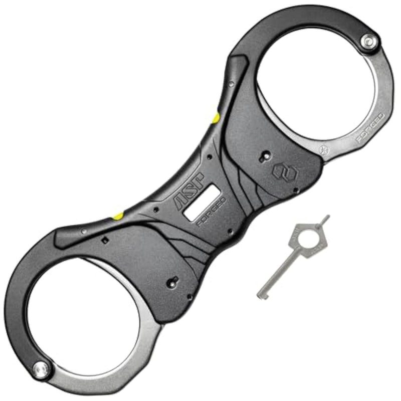 ASP Ultra Double-Locking Rigid Handcuffs, Forged Aluminum Handcuffs, Professional Grade Cuffs for Tactical Gear