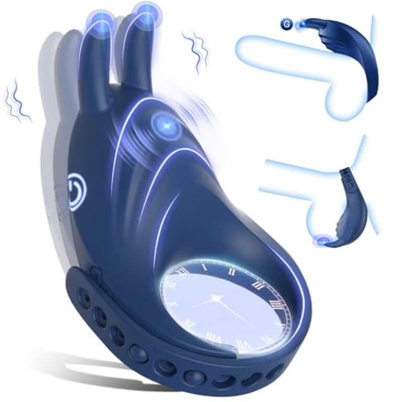 Sex Toys Vibrating Cock Ring - Male Vibrator Adjustable Penis Rings With 7 Vibrators Modes, Rabbit Sex Toys For Men Dildo Cockring Couples Male Adult Sex Toy Game For Pleasure Usb Rechargeble