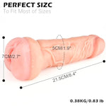 Penisextender Sleeve 8 Inch Realistic Penis Sleeve Extender ?Reusable Wearable Dildos Strap On For Men Sex Toy For Couples Dido For Gay Men Strap On Penis Lengthen Time Male Sex Toys