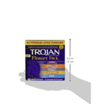 Pleasure Pack Lubricated Condoms Variety Pack (80 Condoms)