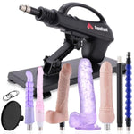 Sex Machine Thrusting Automatic Machine For Women Sex Toy Machine With 3Xlr Connector Thrusting Dildo Fuck Machine For Men And Solo Play Sex Toys For Hands-Free Play With 7 Sex Machine Attachments