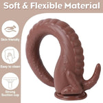 Monster Dildo With Long Tentacle, 18.5Inch Huge Anal Dildos Soft Anal Plug For G-Spot, Thick Dildo Sex Toy For Women With Strong Suction Cup Adult Sex Toys For Gay Men Women