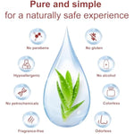 Water-Based Lubricant, Ultra Gentle Personal Lubricant, Unscented Anal Lube Sex Lube For Men, Women And Couples, Safe For Toys, Non-Staining, 7 Fl Oz