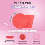 Reusable Menstrual Cup Kit, Size A, Medium
