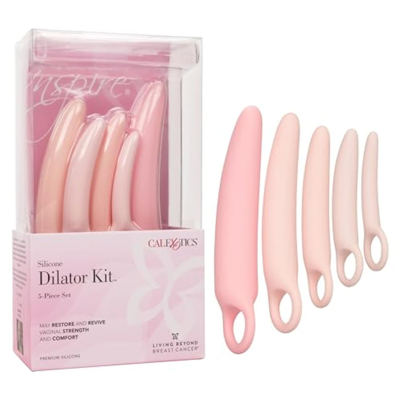 Se-4805-05-3 Inspire Silicone Dilator Kit, Pink, 5Pcs