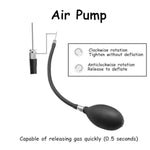 Inflatable Dildo Mouth Gag Leather Bondage Gag, Silicone Penis Ball Gag With Lock Adjustable Inflatable Gag Fetish Masks Hood Sex Things For Couples Kinky Bdsm Toys Restraint Head Man Women Couple