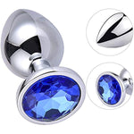 3 Pcs Anal Sex Toys Stainless Metal Butt Plugs Anal Trainer Kits Prostate Massager Vaginal G-Spot Stimulation Personal Massage For Men Women Couples