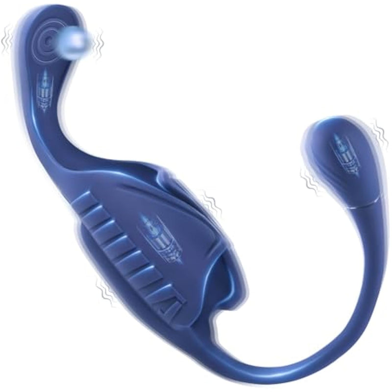 Adult Toy Penis Trainer Vibrator, 4 In1 Cock Ring Stimulators With 10 Vibration, Male Masturbator Glans Scrotum Anal Butt Prostate Massager Sex Toys For Men Couples