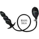 Inflatable Sm Butt Plug Silicone Anal Balloon Pump With Quick Release Valve Stretch Anal Sex Toys For Beginners And Advanced Users Adult Sex Toys & Games