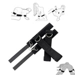 Bdsm Sex Bondage Handcuffs Kit Wrist Thigh Restraints Cuffs Set With Adjustable Leg Straps Handcuffs Erotic Sex Toys For Women Ladies Adults Couples Beginners Sm Sex Game Slave Role Play
