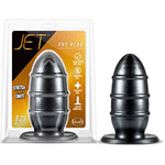 Jet Fuc Plug - 8 Inch Long Extra Girthy 3.5Wide Anal Butt Plug - Sturdy Suction Cup For Hands Free Play - Soft Plump Body Safe Sex Toy For Men Women - Huge 2 Pounds