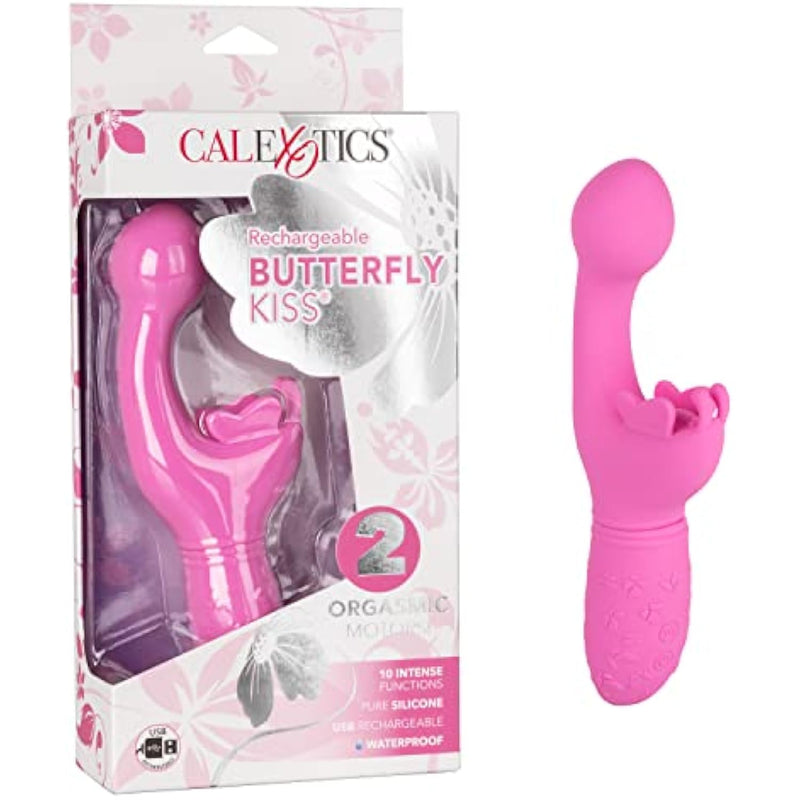Se-0783-05-3 Butterfly Kiss Rechargeable Butterfly Kiss - Pink