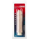 Doc Johnson Classic - 7 Inch Quivering Cock - Multi-Speed Vibrating Dong - White
