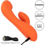 Stella Liquid Silicone Dual G Spot Vibrator, Rabbit Style Mini Massager For Women - Se-4368-20-3