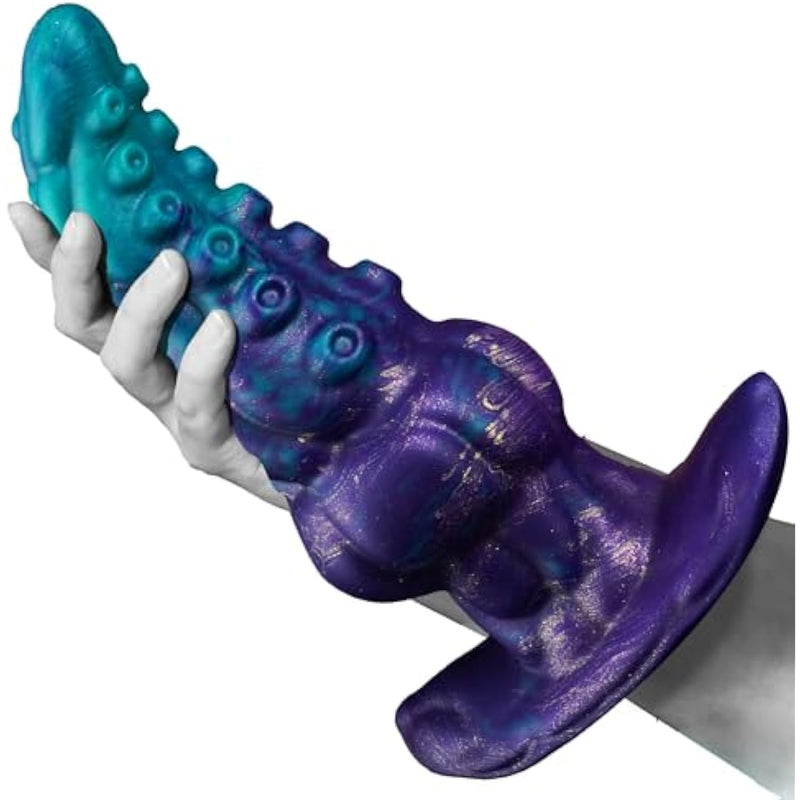 7.5In Big Butt Plug Tentacle Dildo Xl Butt Plug, Monster Large Anal Dildo Soft Silicone Butplug, Wearable Tenticle Sex Toy Octopus Massive Dildos, Huge Anal Trainer For Men Women Gay Couples