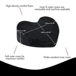 Intimacy Positioning Pillow – Soft Foam Support Cushion for Couples, Ergonomic Design for Comfort & Bedroom Play ((13.18"L x 18.89"W x 7.08"H))