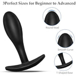 Anal Plug Anal Sex Toys,3Pcs Butt Plug,Silicone Anal Toys,Anal Training Kit,Adult Sex Toys Games Butt Plug,Easy Insertion For Beginners Advanced Users With Flared Base Prostate Sex Toys