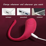 Silicone Vibrator Female Masturbator Remote Control Vibrators With App Long Distance Sex Toys Rechargeable Wearable G Spot Dildo