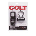 Waterproof Power Cockring Vibrating Adult Sex Toy for Men - Black