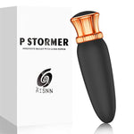 Mini Silicone Massager Sex Toy With 10 Vibration Modes Vibrator, Bullet Vibrator With Waterproof Sex Toy For Women Or Couples(Black)