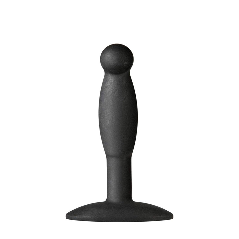 Platinum Premium Silicone - The Minis - Smooth - Small - 3.3 In. Long And 0.7 In. Wide - Butt Plug - Petite Anal Toy - Great For Beginners - Black