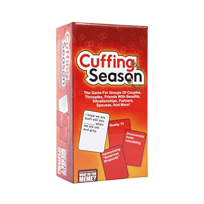 Cuffing Season – The Party Game For Groups Of Couples, Throuples, Friends With Benefits, Situationships, Partners, Spouses And More