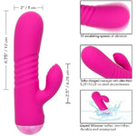 Thicc Chubby Honey Rabbit Vibrator, Thick G Spot Vibrating Massager For Women - Se-0650-05-3